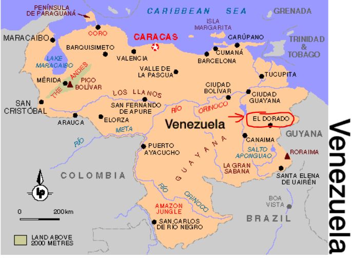 In Venezuela’s El Dorado, residents weigh gold to buy daily groceries